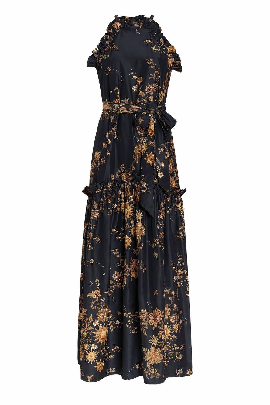 NEW MARIE OLIVER keenan dress in gilded - Picture 4 of 5